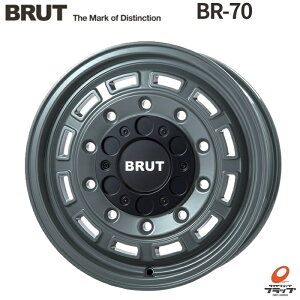 y񂹕iz 4{Zbg zC[̂ TRISTAR BRUT BR-70 A[oJ[L 16C` 6.5J CZbg38 6 PCD139.7 JWL-T gCX^[ u[g