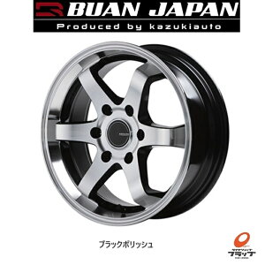 y񂹕iz  zC[̂ 4{Zbg BUAN JAPAN KBRACING17 ubN|bV 17C` 6.5J CZbg38 6 PCD139.7 JWL-T JYLI[g  uAWp KB[VO 17 200nnC
