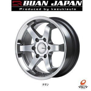y񂹕iz  zC[̂ 4{Zbg BUAN JAPAN KBRACING17 `^ 17C` 6.5J CZbg38 6 PCD139.7 JWL-T JYLI[g  uAWp KB[VO 17 200nnCG[X WA