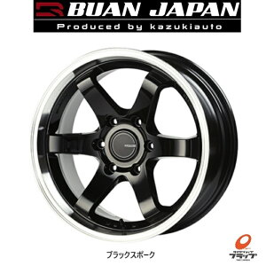 y񂹕iz  zC[̂ 4{Zbg BUAN JAPAN KBRACING18MAX ubNX|[N 18C` 6.5J CZbg38 6 PCD139.7 JWL-T JYLI[g  uAWp KB[VO 18 }bNX 2