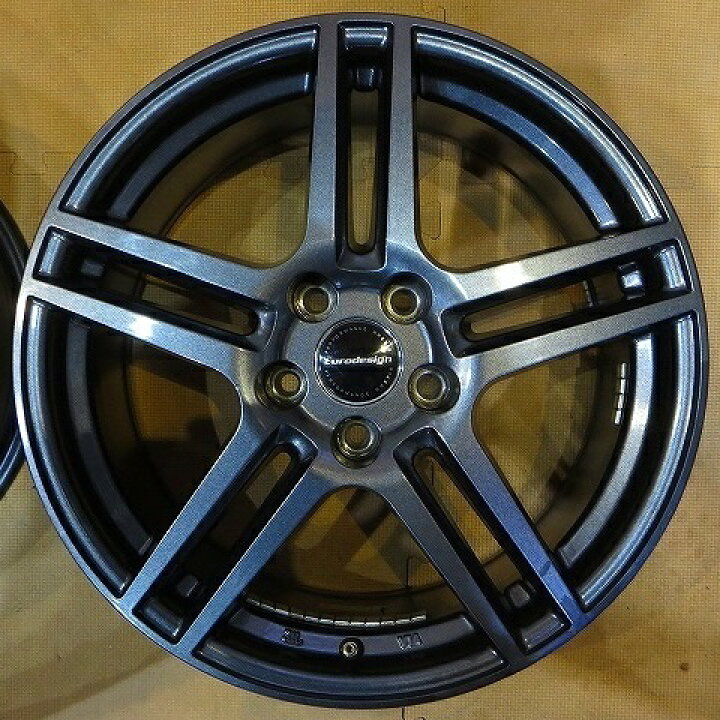 楽天市場】4本セット ホイールのみ Eurodesign EIGER ユーロデザイン 