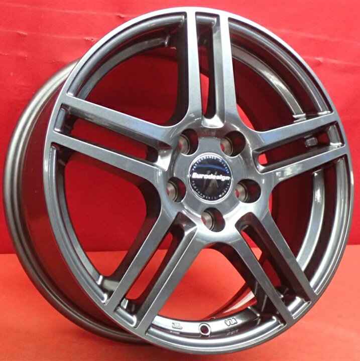楽天市場】4本セット ホイールのみ Eurodesign EIGER ユーロデザイン 