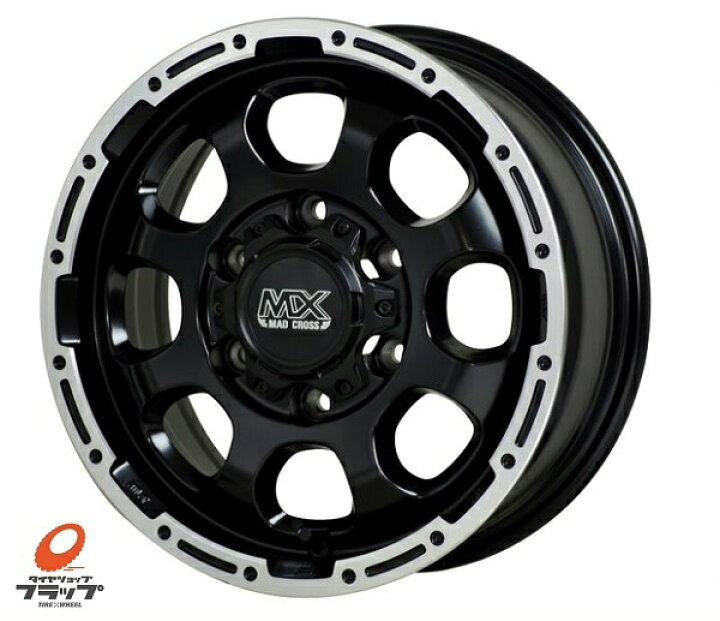 楽天市場】ホットスタッフ マッドクロス グレイス GB/P 16x6.5J+38 6 