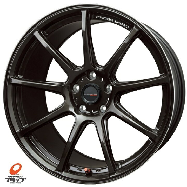 楽天市場】ホットスタッフ クロススピード RS9 GGM 18x7.5J+53 5-100 4 