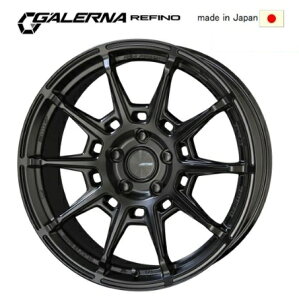 送料無料 4本セット 共豊コーポレーション ガレルナ レフィーノ マットブラック 18インチ 8J インセット+38 5穴 PCD112 4本 BENZ A/Cクラス(66.6Φ)、AUDI A3(57.1Φ)/A4(66.6Φ)、VW