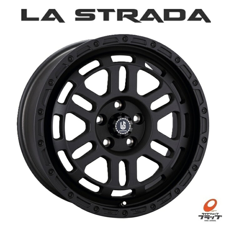 楽天市場】4本セット ホイールのみ LA STRADA DISCOVER リンクル 
