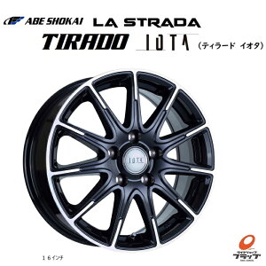 y񂹕iz@l~ LA STRADA TIRADO IOTA ubN|bV 16x6.5J+38 5H114.3 zC[̂ 4{ lǉɂđΉ\  Xg[_ eB[h CI^