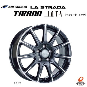 y񂹕iz@l~ LA STRADA TIRADO IOTA ubN|bV 17x7.0J+45 5H114.3 zC[̂ 4{ lǉɂđΉ\  Xg[_ eB[h CI^