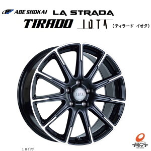y񂹕iz@l~ LA STRADA TIRADO IOTA ubN|bV 18x7.5J+38 5H114.3 zC[̂ 4{ lǉɂđΉ\  Xg[_ eB[h g^A~p