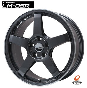 y񂹕iz  4{Zbg zC[̂ Lehrmeister A}CX^[ LM SPORT LM-05R K^E|bV 18C` 7.5J CZbg+40 5 PCD114.3 JWL 4{ vEX NE }[NX A