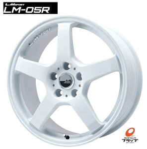 y񂹕iz  4{Zbg zC[̂ Lehrmeister A}CX^[ LM SPORT LM-05R zCg 18C` 8.5J CZbg+45 5 PCD120 JWL 4{ VrbN^CvR