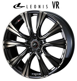 送料無料　4本セット　ホイールのみ　ウェッズ　レオニスVR　LEONIS　PBMC/TI　20インチ　8.5J　インセット+35　5穴　PCD114.3　エスティマ　アルファード　ヴェルファイア　クラウン　マークX　レクサスRX　NX　デリカD5　アウトランダー