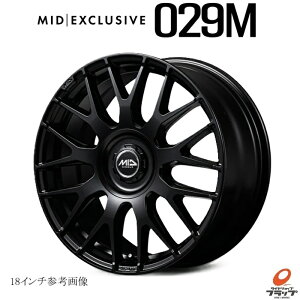 �y���񂹕i�z �z�C�[���̂�4�{ MID EXCLUSIVE 029M �Z�~�O���X�u���b�N 19�C���` 7.5J �C���Z�b�g55 5�� �}���`PCD112&114.3 �n�u�a73.1 JWL M14�{���g�Ή� �Z���^�[�L���b�v2��ޕt�� �}���J�T�[�r�X �G