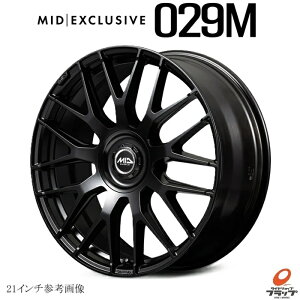 �y���񂹕i�z �z�C�[���̂�4�{ MID EXCLUSIVE 029M �Z�~�O���X�u���b�N 21�C���` 8.5J �C���Z�b�g45 5�� �}���`PCD120&114.3 �n�u�a73.1 JWL M14�{���g�Ή� �Z���^�[�L���b�v2��ޕt�� �}���J�T�[�r�X �G