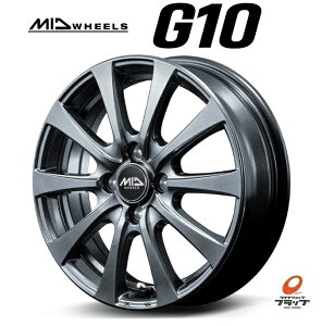  4{Zbg zC[̂ MID WHEELS G10 ^bNO[ 12C` 3.5B CZbg+42 4 PCD100 JWL-T 4{ y yg ynRo GuC LC nC[bg ANeB N-VAN To