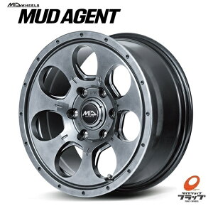  4{Zbg zC[̂ MID WHEELS MUD AGENT }bhG[WFg ^bNO[ 15C` 6J CZbg+33 6 PCD139.7 JWL-T 4{ 200nnCG[X WAXG[X {Su[jCo