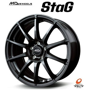  4{Zbg zC[̂ MID WHEELS StaG XgOK^ 18C` 7J CZbg+40 5 PCD114.3 JWL 4{ g^NTXʃ{gdl KFNENXI[o[ NEX