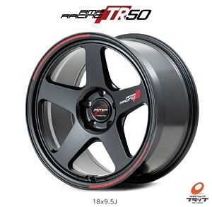  4{Zbg MID RMPRACING TR50 ^[}bNubN 18C` 9.5J CZbg22 5 PCD114.3 }JT[rX RMP[VO t[tH[~O@ y 