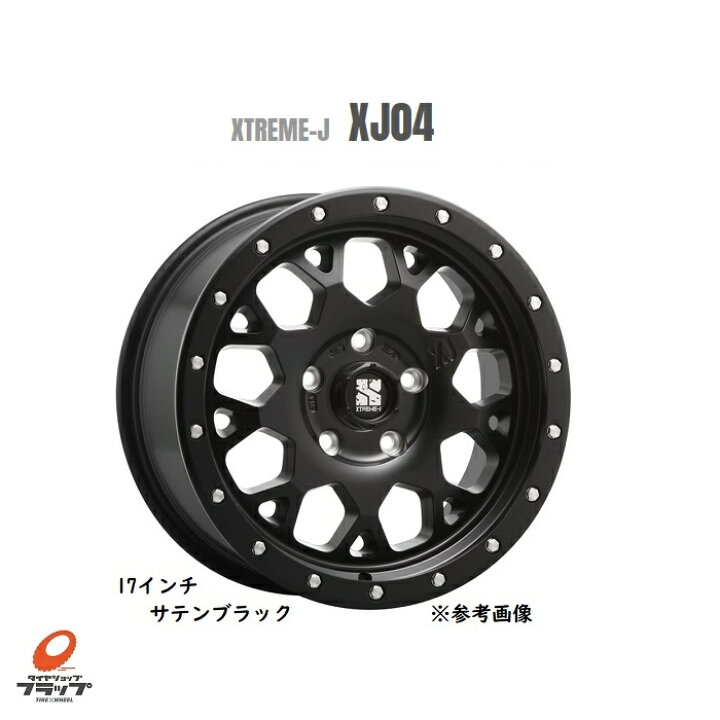 楽天市場】MLJ エクストリームジェイ XJ04 17x7.0J+35 5-110 サテン 