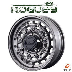 y񂹕iz ~ 4{Zbg [^[t@[ ROGUE-9 }bgK^ 16C` 6.0J CZbg-5 5 PCD139.7 MOTORFARM [OiC