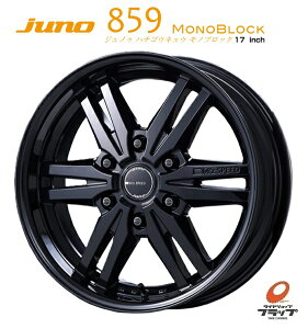  4{Zbg zC[̂ M'z SPEED GYXs[h juno 859 MONOBLOCK ubN 17C` 6.5J CZbg+38 6 PCD139.7 JWL-T 4{ 200nnCG[X WAXG[X {Su[jCo