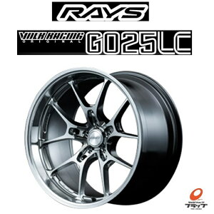 y񂹕iz  4{Zbg zC[̂ CY {N[VO G025LC HI 20C` 10.5J CZbg+25 5 PCD114.3 nua73.1 FACE:1 RIM:L JWL+RXybN2 b RAYS VOLKRACING FORGED y {