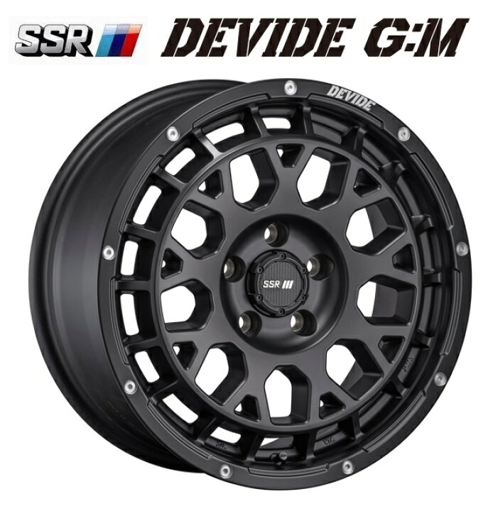 楽天市場】送料無料 4本セット ホイールのみ SSR DEVIDE G:M 