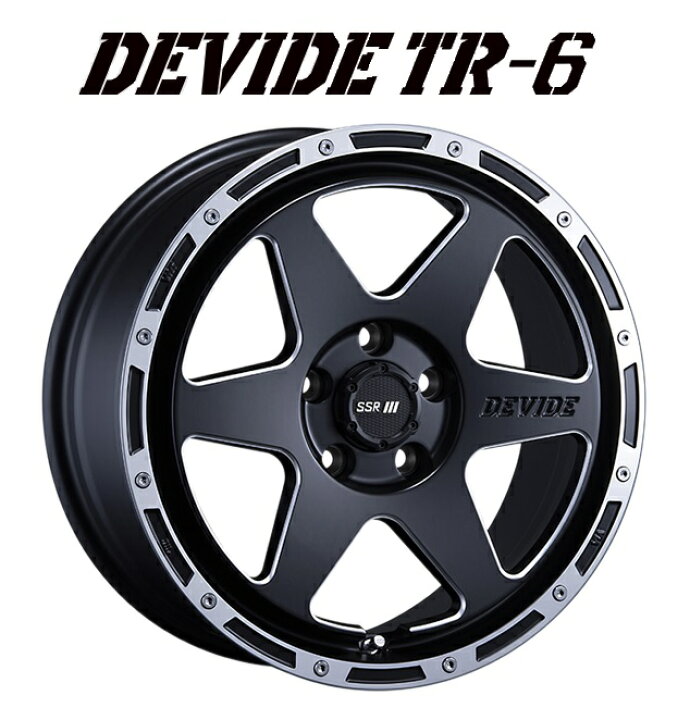 楽天市場】送料無料 4本セット SSR DEVIDE TR-6 ディバイド フラット 