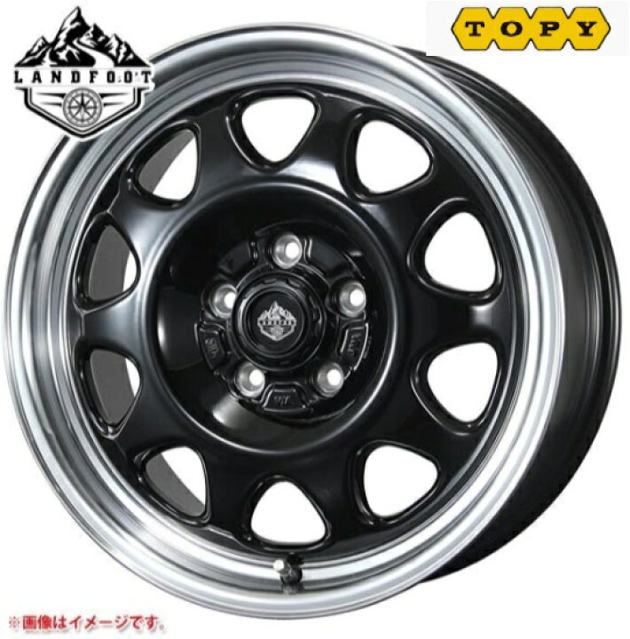 楽天市場】送料無料 トピー実業 TOPY LANDFOOT SWZ ランドフット 17 