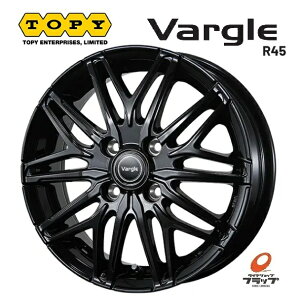 �������� 4�{�Z�b�g �z�C�[���̂� �g�s�[���� Vargle R45 ���@�[�Q�� �O���X�u���b�N 16�C���` 6J �C���Z�b�g+50 4�� PCD100 JWL 4�{ �R���p�N�g�J�[ �t�B�b�g �t�B�b�g�n�C�u���b�h �t�B�b�g�V���g��