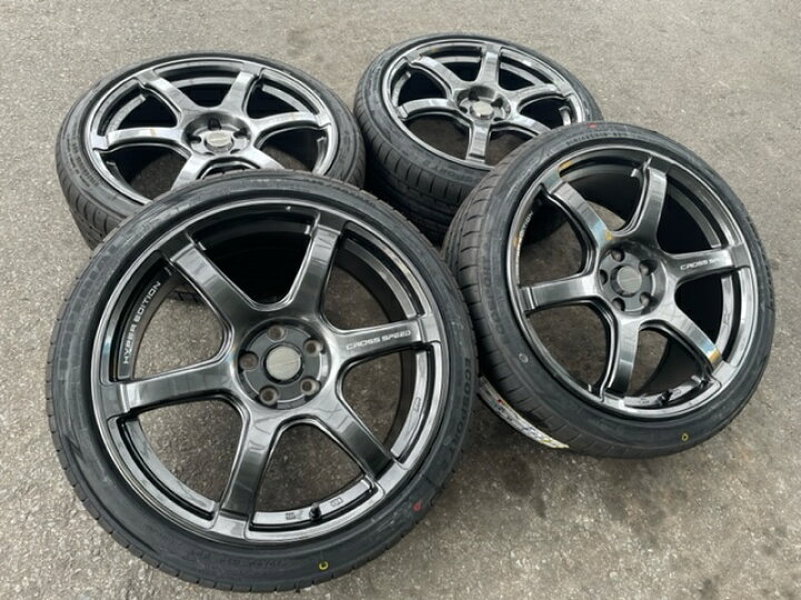 楽天市場】送料無料 4本セット ホットスタッフ クロススピード RS6 18 