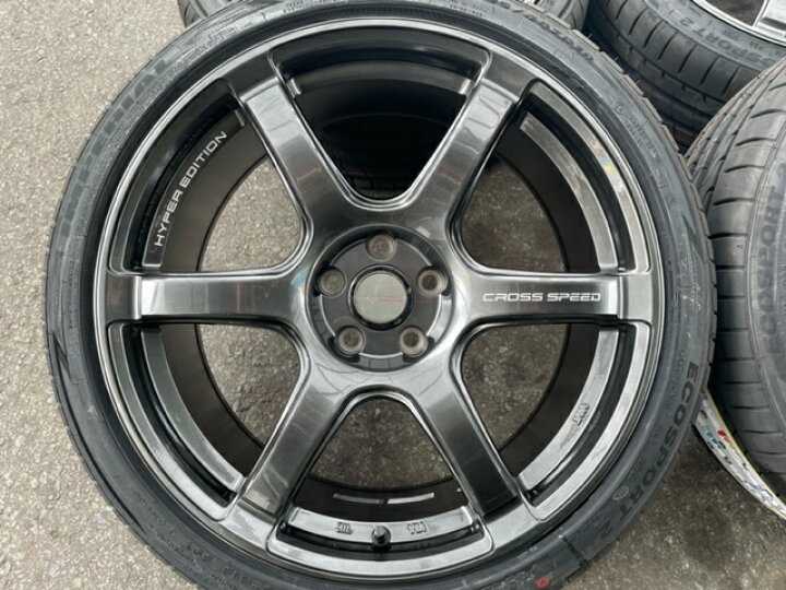 楽天市場】送料無料 4本セット ホットスタッフ クロススピード RS6 18 