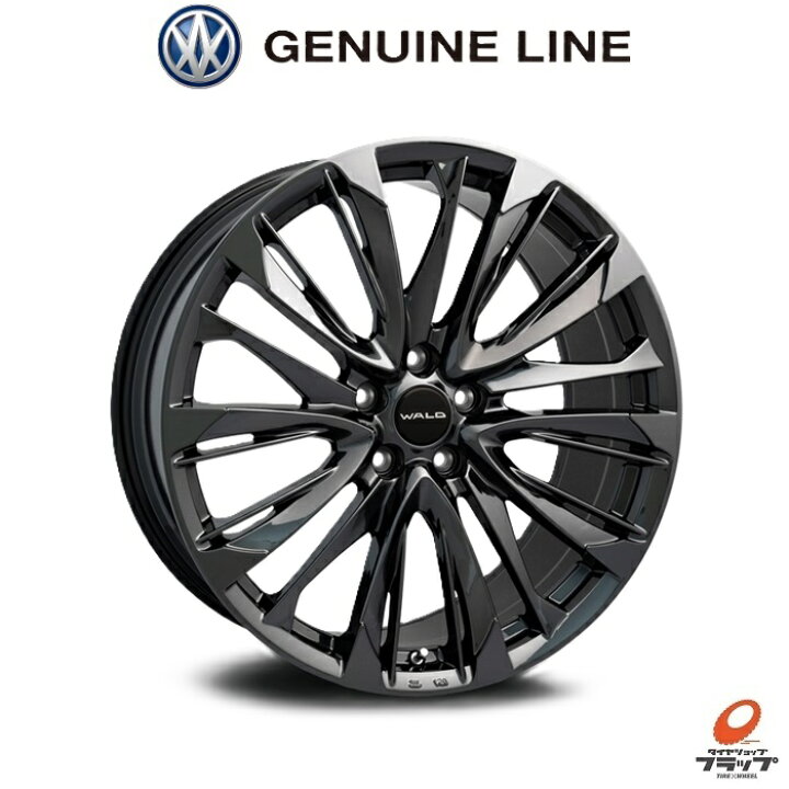楽天市場】送料無料 ホイールのみ 4本セット WALD JENUINELINE FS001 