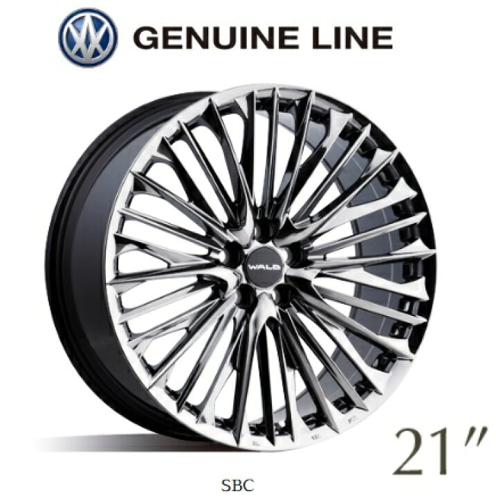 楽天市場】送料無料 ホイールのみ 4本セット WALD JENUINELINE F001 