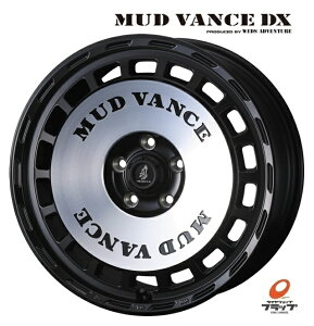 �������� 4�{�Z�b�g �z�C�[���̂� �E�F�b�Y MUDVANCE DX �}�b�h���@���X �}�b�g�u���b�N�|���b�V�� 15�C���` 6J �C���Z�b�g+50 5�� PCD114.3 JWL 4�{ GT GB �t���[�h �m�A ���H�N�V�[ �G�X�N�@�C�A �X�e