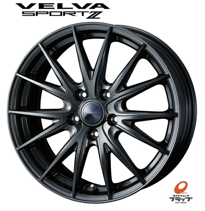楽天市場】送料無料 4本セット ホイールのみ ウェッズ VELVA SPORT2 