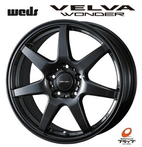 送料無料 4本セット ホイールのみ ウェッズ VELVA WONDER ヴェルヴァワンダー ディープメタル 19インチ 7J インセット+39 5穴 PCD120 JWL トヨタ純正平座ナット仕様 適合:40系 アルファード ヴェルフ