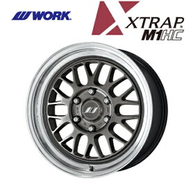 【取り寄せ品】 送料無料~ ホイールのみ 4本セット WORK ワーク XTRAP エクストラップ M1HC 18インチ 9J インセット+25 6穴 PCD139 JWL-T 200系ハイエース レジアスエース ボンゴブリーニイバン ローダウン オーバーフェンダー