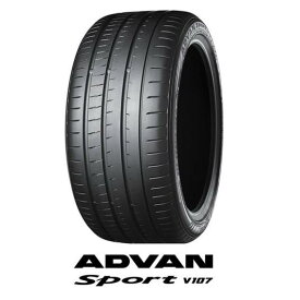 【ゴムバルブ付き！】YOKOHAMA(ヨコハマ) ADVAN Sport アドバンスポーツ V107 255/55R19 111Y XL サマータイヤ 1本 【奇数本のご注文不可！】