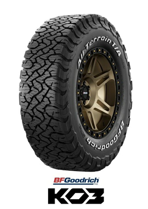 【最大2,000円OFF】【取付対象】 送料無料 新品 4本セット<br> BFGoodrich ALL-TERRAIN T/A KO3 275/65R17 LT 118/115S RWL<br>グッドリッチ オールテレーン ティーエー ケーオースリー <br>サマータイヤ ラジアルタイヤ 単品 4本価格 KO2の後継 4x4 オフロード 275/65-17