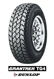 【取付対象】4本SET ダンロップ GRANTREK TG4 145/80R12 80/78N（145R12 6PRの互換） グラントレック TG4 軽トラック，軽バン等(タイヤのみ4本価格）