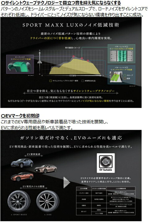 楽天市場】【取付対象】ダンロップ SPORT MAXX LUX 235/45R17 97W XL 