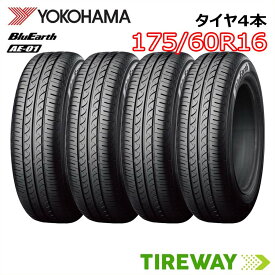 【取付対象】 4本 サマータイヤ BluEarth ヨコハマ ブルーアース AE-01 16インチ 175/60R16 82H