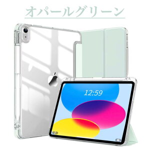 iPad�P�[�X �y�����[&�[�d�Ή� iPad Air 11�C���`(M3/M2) Pro 11�C���`(M4) ��10-11����/Air5/Air4 ��9/8/7/6/5���� �N���A�J�o�[ �y�ʐ݌v �Ռ��ی�?