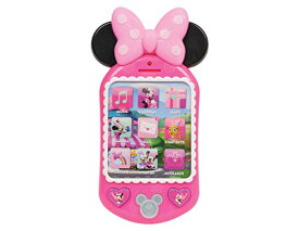 【期間限定ポイントUP】Disney(ディズニー) ミニーマウス スマホのおもちゃ スマートフォン 携帯 赤