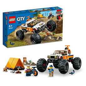 【代金不可！期間限定ポイントUP】レゴ(LEGO) シティ 4WDオフロード・アドベンチャー 60387 おもちゃ ブロック プレゼント 乗り物 のりもの 男の子 女の子 6歳以上