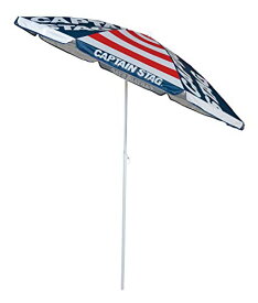 【期間限定ポイントUP】キャプテンスタッグ(CAPTAIN STAG) パラソル 傘 日傘 日除け UVカット 直径180×高さ200cm レッド アポロ UD-60