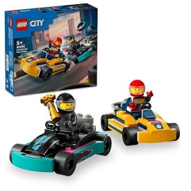 【期間限定ポイントUP】レゴ(LEGO) シティ ゴーカートとレースドライバー おもちゃ 玩具 プレゼント ブロック 男の子 女の子 子供 4歳 5歳 6歳 7歳 車 ミニカー 60400