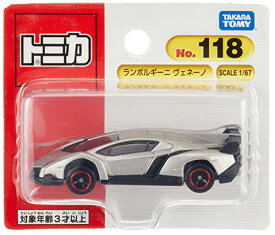 【期間限定ポイントUP】タカラトミー『 トミカ No.118 ランボルギーニ ヴェネーノ(ブリスターパッケージ) 』 ミニカー 車 おもちゃ 3歳以上 ブリスターパッケージ 玩具安全基準合格 STマーク認証 TOMICA TAKARA TO