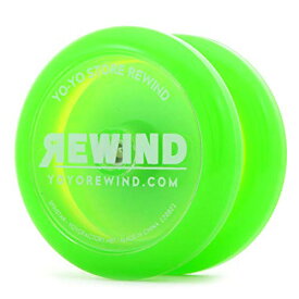 【期間限定ポイントUP】ヨーヨー スピンスター 初心者向けDVD付 ヨーヨーファクトリー (グリーン/クリアキャップ(REWINDロゴ))